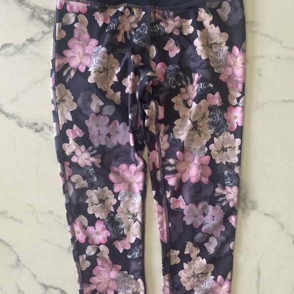 2 piece Yoga Set Jacket & Leggings Floral Print Size Small - Picture 5 of 7